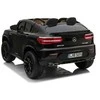 Elektromobilis vaikams Mercedes GLC 63S su MP4, juodas lakuotas