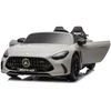 Elektromobilis vaikams Mercedes GT63 AMG DK-GT63 24V LCD, šviesiai pilkas lakuotas