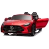Elektromobilis vaikams Mercedes GT63 AMG DK-GT63 24V LCD, raudonas lakuotas