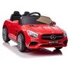 Elektromobilis vaikams Mercedes SL65 S, LCD, raudonas lakuotas