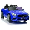 Elektromobilis vaikams Mercedes SL65 S, LCD, mėlynas lakuotas