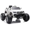 Elektromobilis vaikams Mercedes X 4x4 AWD, MP4, baltas