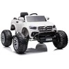 Elektromobilis vaikams Mercedes X 4x4 AWD, MP4, baltas
