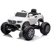 Elektromobilis vaikams Mercedes X 4x4 AWD, MP4, baltas