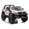 Elektromobilis vaikams Toyota Hilux dvivietis, baltas