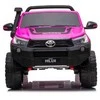 Elektromobilis vaikams Toyota Hilux dvivietis, rožinis