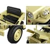 Elektromobilis vaikams Willys su pultu, smėlio spalvos