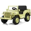 Elektromobilis vaikams Willys su pultu, smėlio spalvos