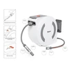 Elektroninė automatinė žarnos ritė Bradas Baltas LINE su laistymo žarna 1/2" 30m