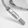 Elektroninė automatinė žarnos ritė Bradas Baltas LINE su laistymo žarna 1/2" 30m