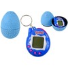 Elektroninis žaidimas gyvūnėlis "Tamagotchi" kiaušinyje, mėlynas