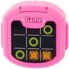 Elektroninis žaidimas "Tic Tac Toe", 9 režimai, rožinis