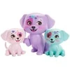 Enchantimals lėlė Dessa Dalmatian su šuniukais