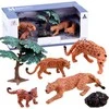 Figūrėlių rinkinys "Safari leopardai"