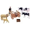 Figūrėlių rinkinys Ūkio gyvūnai ir ūkininkas