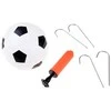 Futbolo vartai su kamuoliu