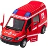 Gaisrinis automobilis su garso ir šviesos efektais, raudonas
