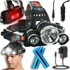 Galvos žibintas 3 x CREE LED