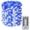 Girlianda 100 LED MicroLED su pultu "Smart", mėlyna