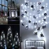Girlianda 40 LED, šalta balta