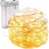 Girlianda 80 LED, šilta balta