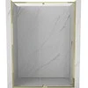 Dušo durys Mexen Exo, varstomos, 130 cm, transparent/auksinis