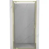 Dušo durys Mexen Exo, varstomos, 65 cm, transparent/auksinis