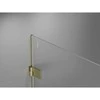 Dušo durys Mexen Lunar-B, dešinė, 135 cm, transparent/brushed auksinis