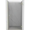 Dušo durys Mexen Lunar-B, dešinė, 80 cm, transparent/brushed auksinis