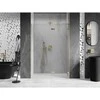 Dušo durys Mexen Lunar, dešininės, 140 cm, transparent/brushed auksinis