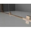 Stumdomos dušo durys Mexen Velar DUO, Rose auksinis, 150 cm