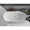 Vonia Mexen Eos, 150 x 75 cm, Baltas/Juodas + Rose auksinis persipylimas