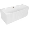 Vonia Mexen Gia, kairinė, 170 x 80 cm, Baltas gloss + Rose auksinis persipylimas