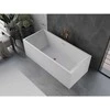 Vonia Mexen Vigo, 178,5 x 80 cm, Baltas + Rose auksinis persipylimas