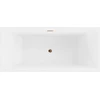 Vonia Mexen Vigo, 178,5 x 80 cm, Baltas + Rose auksinis persipylimas