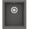 Granitinė virtuvinė plautuvė Deante Ella ZREXT10C, Anthracite metallic