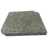 Granitinis pagrindas lauko skėčiui (1/4), 47x47x4 cm, 25 kg