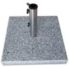 Granitinis pagrindas lauko skėčiui, 50x50 cm, 40 kg