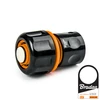 Greita jungtis 1" Bradas Juodas Line POWER JET su STOP funkcija