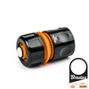 Greita jungtis 3/4" Bradas Juodas Line POWER JET su STOP funkcija
