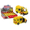 Greitosios pagalbos automobilis 1:32 su šviesomis ir garsais, geltonas (1 vnt.)