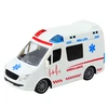 Greitosios pagalbos automobilis su nuotoliniu valdymu ir efektais, 1:20, baltas