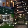 Grindininis sodo šviestuvas Solar Round