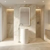 Grindinis praustuvo maišytuvas Rea Lungo, Brushed Nickel
