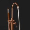 Grindinis vonios maišytuvas REA Lungo, Brushed Copper