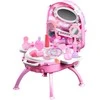 Grožio rinkinys lagamine 2in1 "Vienaragis", rožinis