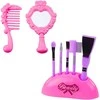 Grožio rinkinys lagamine 2in1 "Vienaragis", rožinis