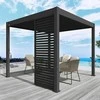Horizontalios žaliuzės pavėsinėms Pergola ELEGANCE/DELUXE/FUSION 1 m, Anthracite (93 cm)