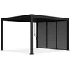 Horizontalios žaliuzės pavėsinėms Pergola ELEGANCE/DELUXE/FUSION 1.2 m, Anthracite (113.3 cm)