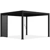 Horizontalios žaliuzės pavėsinėms Pergola ELEGANCE/DELUXE/FUSION 1.2 m, Anthracite (113.3 cm)